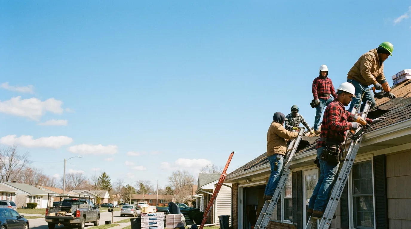 Roofing in Amsterdam, OH near me